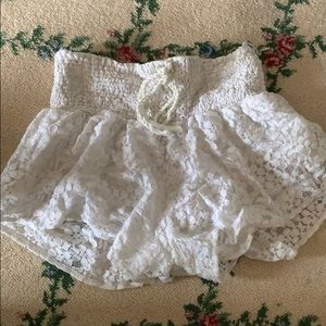 Forever21 white shorts